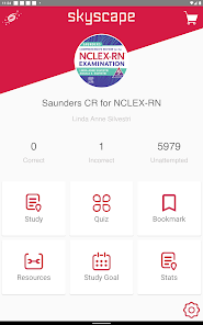 Captura 15 Saunders Comp Review NCLEX RN android
