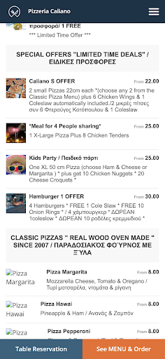 Pizzeria Caliano Screen 2