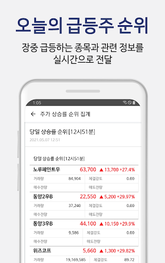 추천주 어플 급등종목발굴 Screen 2