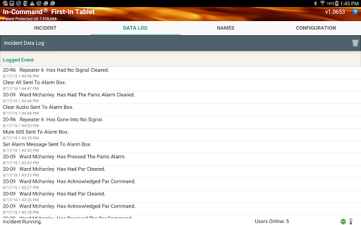 In-Command First-In Tablet Screen 3