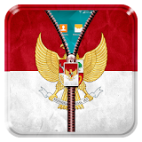 Indonesia Flag Lock Screen icon