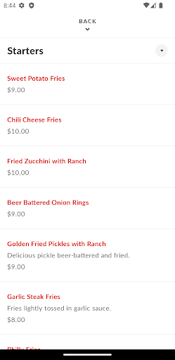 The Draft Restaurant Screen 3