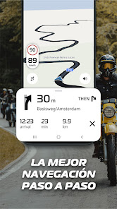 Captura de Pantalla 4 TomTom GO Ride: GPS para motos android