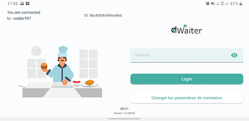 ProWaiter Screen 2