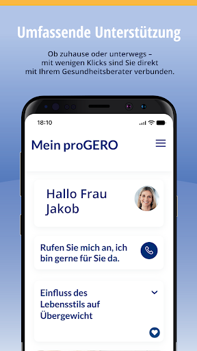 proGERO App Screenshot