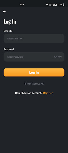 Android application WVCoinEx screenshort