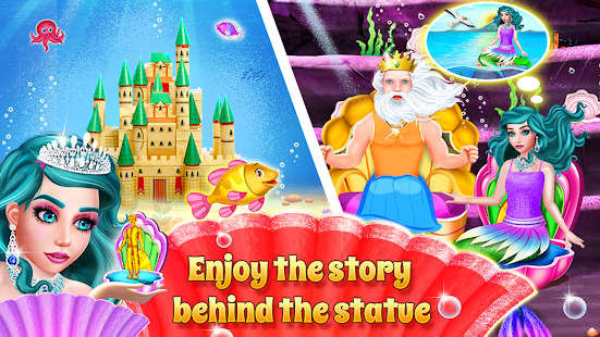 Mermaid Rescue Love Story Game Screenshot