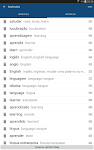 screenshot of Portuguese English Dictionary