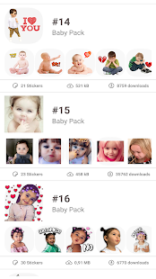 ♡ Cute Baby Stickers for Whatsapp 1.0 APK + Mod (Free purchase) for Android