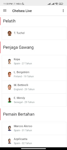 Chelsea Live - Aplikasi Fans Base