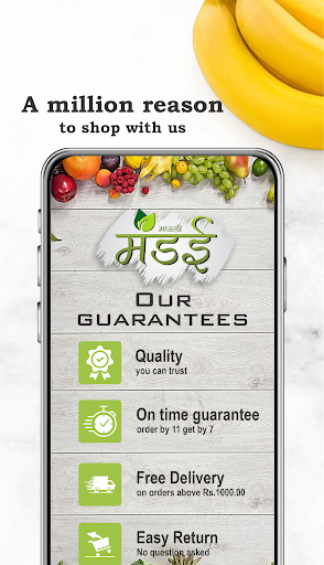 Android application Mandai - Online Fruits And Veg screenshort