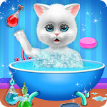 Cover Image of Download Cute Kitty Cat Care - Pet Dayc  APK