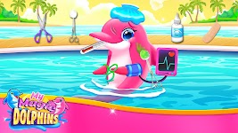 screenshot of My Twin Dolphin Baby Care