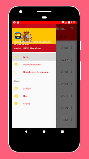 Android application Radio Spain + Radio Spain FM screenshort