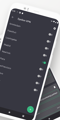 Epsilon VPN Screen 2