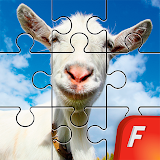 Crazy Goats Jigsaw Puzzles Games FREE (Animals) 🐐 icon