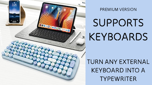 Typewriter Sound Keyboard Screen 2
