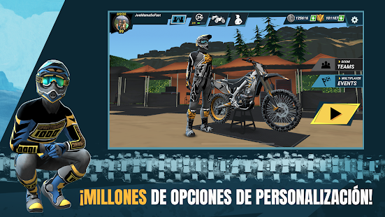Captura de pantalla de Mad Skills Motocross 3