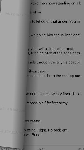 Android application EzReader screenshort