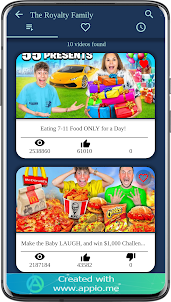 The Royalty Family Video App