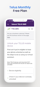 Unlock TELUS Network App