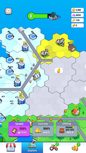 Factory World: Connect Map - Simulation - games