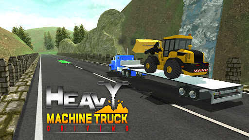 Android application Heavy Machine Truck Driving screenshort