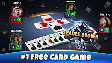 Spades Card Gamesのおすすめ画像1