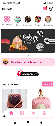 DDEVILS - Online Cake & Gifts Screen 3