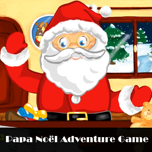 Super papa noel Adventure game logo