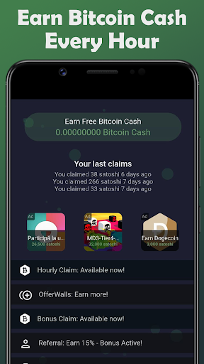 Earn Bitcoin Cash 6