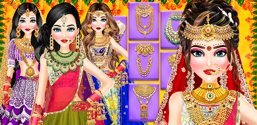 Android application Desi Indian Bridal Dresup Game screenshort