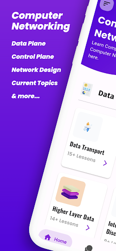 Android application Learn Computer Networking screenshort