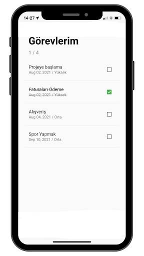 Android application To-Do screenshort