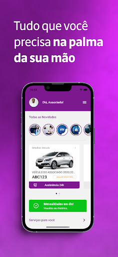 Android application Self Proteção Veicular screenshort