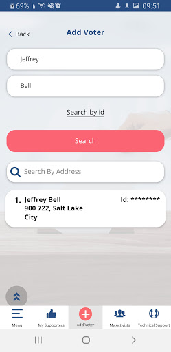 Elector - Election Management Screen 3