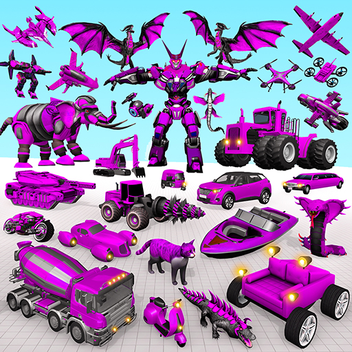 Elephant Robot Car: Robot Game 1.67 Icon