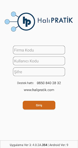 Android application Halı Yıkama Programı-Pratik V3 screenshort