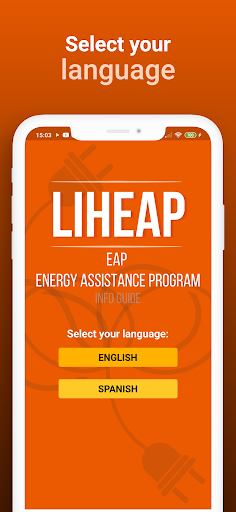 LIHEAP. Energy Assistance Info screenshot