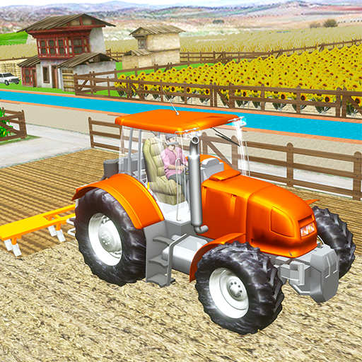 Real Modern Tractor Forming 3D logo