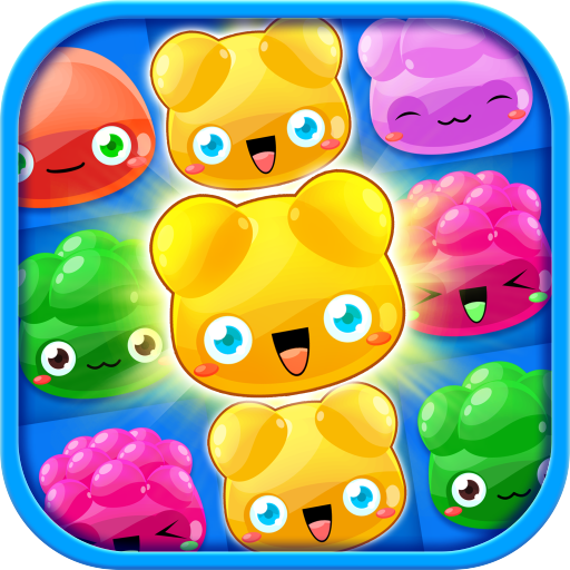 Jelly match: Pop & Blast sweet logo