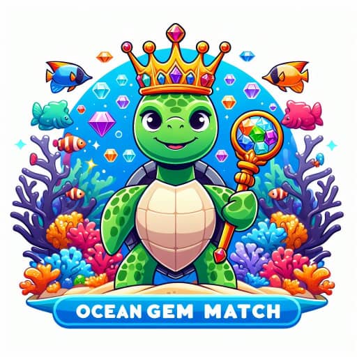OceanGem - Match 3 Game logo