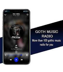 Screenshot 2 Goth Music Radio android
