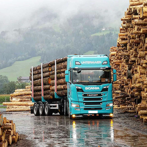 Timber Trucks Wallpapers logo