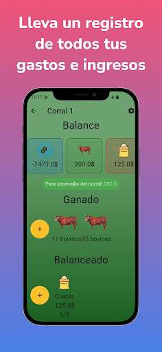 Ganadero: Livestock control Screen 2
