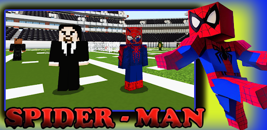 猛毒 vs 蜘蛛人遊戲無限 mod 超級英雄我的世界 PE