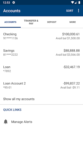 Dean Bank - Mobile Banking Screenshot 3 - AppWisp.com