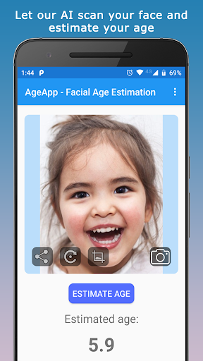 AgeScan - Facial Age Predictor Screen 3