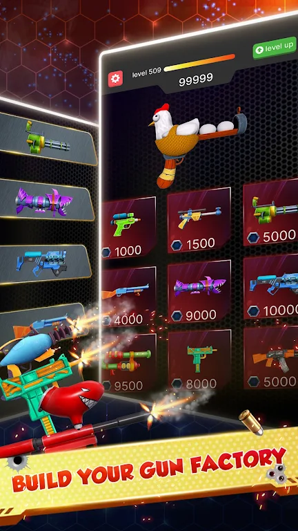 Gun 3D: Weapons Simulator Idle MOD APK 01