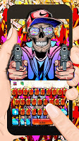 screenshot of Gangster Graffiti Keyboard The